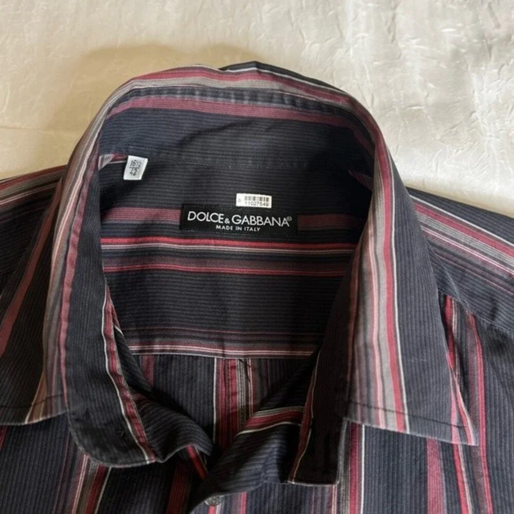 Dolce & Gabbana dress shirt EU 42 L US 16.5 c - Picture 12 of 16